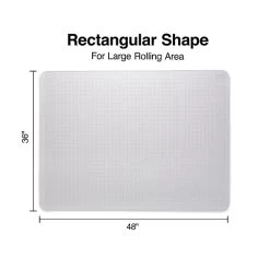 Quill Brand® Standard 36" X 48" Rectangular Chair Mat For Carpet, Resin (28593) -Quill Brand® s1225858 s7