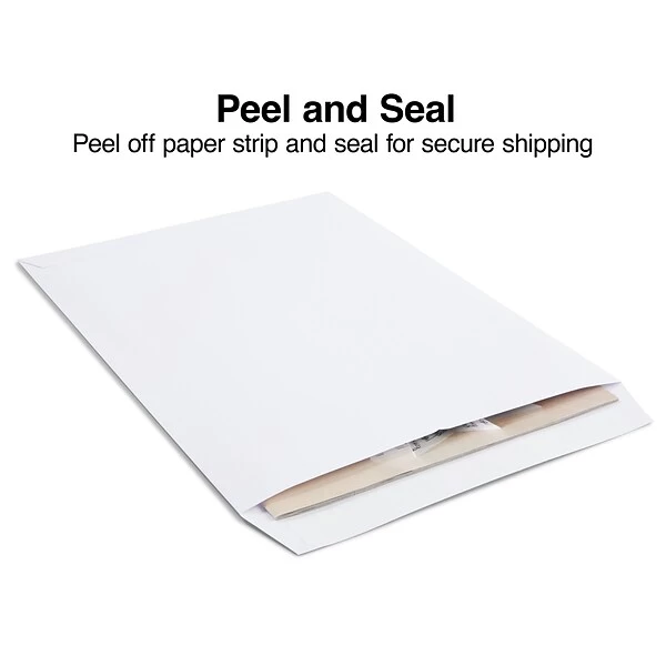 Quill Brand® Easy Close Catalog Envelope, 9" X 12", White, 250/Box (PS91228W) 3 Quill Brand® Easy Close Catalog Envelope, 9" X 12", White, 250/Box (PS91228W)