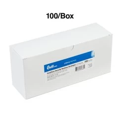 Quill Brand Easy Close Self Seal Security Tinted #10 Business Envelope, 4-1/8" X 9-1/2", White, 100/Box (69703 / 70711) -Quill Brand® s1226553 s7