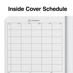 Quill Brand® Composition Notebook, 7.5" X 9.75", Graph Ruled, 80 Sheets, Black/White (TR55072) -Quill Brand® s1227021 s7