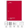 Quill Brand® Premium 1-Subject Notebook, 8" X 10.5", Wide Ruled, 70 Sheets, Assorted Colors (27615M-CC) -Quill Brand® s1227022 s7