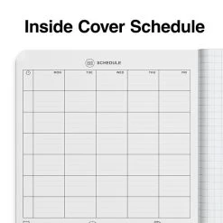 Quill Brand® Composition Notebook, 7.5" X 9.75", Graph Ruled, 80 Sheets, Green/White (TR55068) -Quill Brand® s1227321 s7