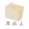 Quill Brand® Premium Manila File Folders, Assorted Tabs, 1/3-Cut Letter Size, Manila, 250/Box(744137) 2 Quill Brand® Premium Manila File Folders, Assorted Tabs, 1/3-Cut Letter Size, Manila, 250/Box(744137) -Quill Brand® s1227705 s7