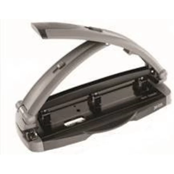 Quill Brand® One-Touch 3-Hole Punches, 20-Sheet Capacity, Silver/Black (14564-QCC) 3 Quill Brand® One-Touch 3-Hole Punches, 20-Sheet Capacity, Silver/Black (14564-QCC)