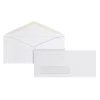 Quill Brand Gummed #10 Window Envelope, 4-1/8" X 9-1/2", White, 500/Box (69711 / 70719)