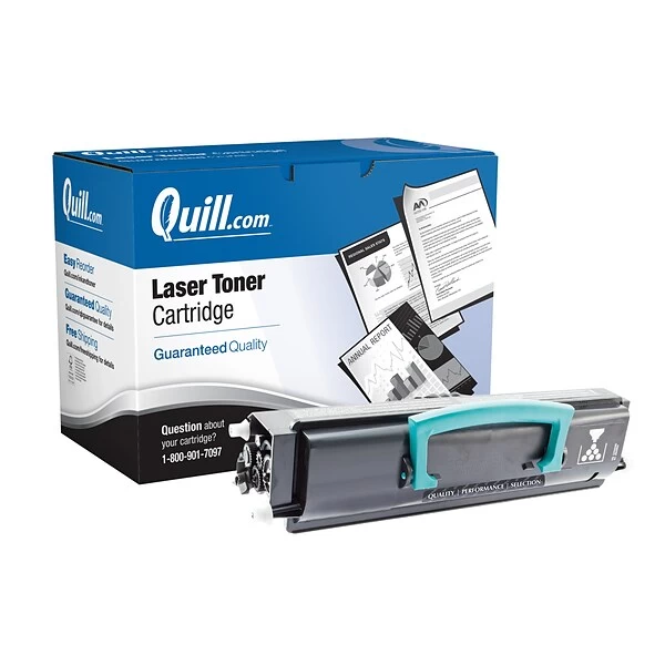 Quill Brand® Remanufactured Black Standard Yield Toner Cartridge Replacement For Lexmark X203 (X203A11G/X203A21G) 3 Quill Brand® Remanufactured Black Standard Yield Toner Cartridge Replacement For Lexmark X203 (X203A11G/X203A21G)
