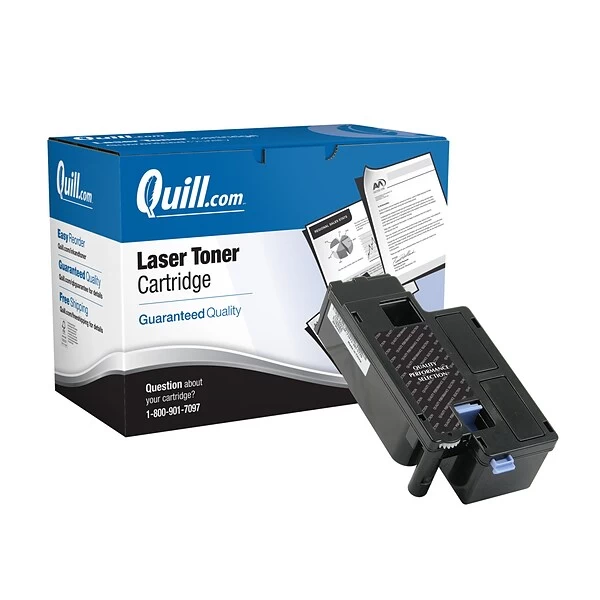 Quill Brand® Remanufactured Black High Yield Toner Cartridge Replacement For Dell 1250/1350/1355/C1760/C1765 (3K9XM) 3 Quill Brand® Remanufactured Black High Yield Toner Cartridge Replacement For Dell 1250/1350/1355/C1760/C1765 (3K9XM)