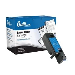 Quill Brand® Remanufactured Cyan Standard Yield Toner Cartridge Replacement For Dell C1660 (5R6J0) (Lifetime Warranty)