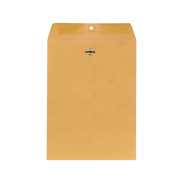 Quill Brand Clasp #10 Catalog Envelope, 9" X 12", Brown, 250/Box (3016411) 4 Quill Brand Clasp #10 Catalog Envelope, 9" X 12", Brown, 250/Box (3016411) - Image 2