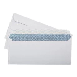 Quill Brand EasyClose Security Tinted #10 Business Envelopes, 4 1/8" X 9 1/2", White, 500/Box (3016453) 12 Quill Brand EasyClose Security Tinted #10 Business Envelopes, 4 1/8" X 9 1/2", White, 500/Box (3016453) -Quill Brand® sp42175727 s7