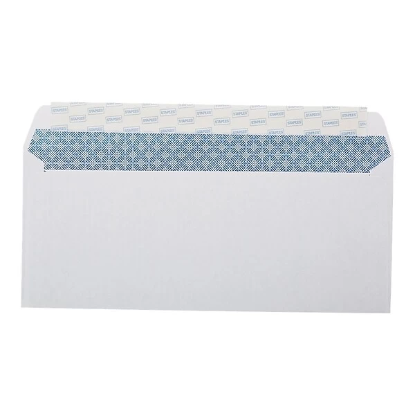 Quill Brand EasyClose Security Tinted #10 Business Envelopes, 4 1/8" X 9 1/2", White, 500/Box (3016453) 8 Quill Brand EasyClose Security Tinted #10 Business Envelopes, 4 1/8" X 9 1/2", White, 500/Box (3016453) - Image 6