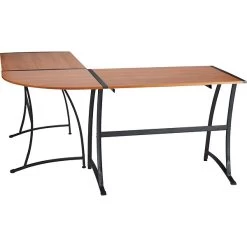 Quill Brand® Gillespie 62" L-Shaped Desk, Brown (28189R-CC) -Quill Brand® sp42801192 s7
