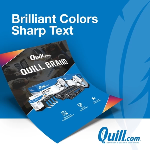 Quill Brand® Remanufactured Cyan Standard Yield Toner Cartridge Replacement For Xerox 6010/6015 (106R01627) (Lifetime Warranty) 4 Quill Brand® Remanufactured Cyan Standard Yield Toner Cartridge Replacement For Xerox 6010/6015 (106R01627) (Lifetime Warranty) - Image 2